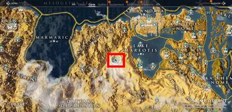 assassin's creed origins constellations map.